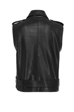 Abee Leather Vest