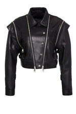 Gia Calf Leather Jacket